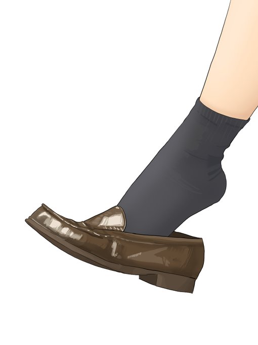 ローファーのtwitterイラスト検索結果