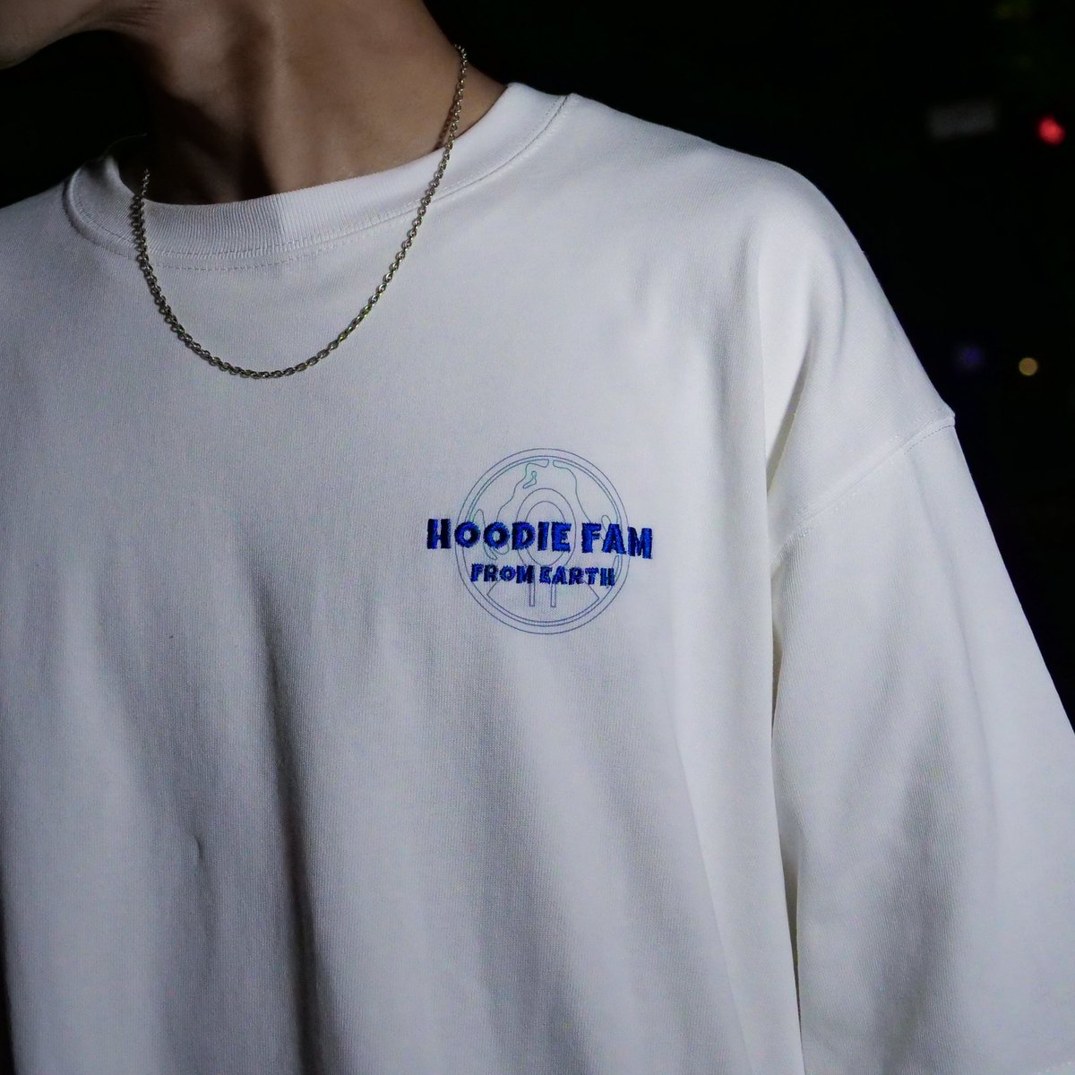 Hoodiefamfam's tweet photo. 🕺🏼Goods info🌏
“T-shirt"
size : S ~ XL
color : white
【10/12 14:00 ~ 】
#hoodiefam #hoodiegoods #goods #tshirt #nextis... https://t.co/XXktum8i9Y
