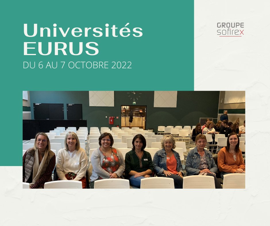 [UNIVERSITES EURUS] ✨

Cette année, c'est une équipe 100% féminine qui participe aux Universités d'Automne organisées par l'Alliance EURUS !

Encore deux belles journées placées sous le signe de la convivialité, de l'échange et du partage ! 🚀