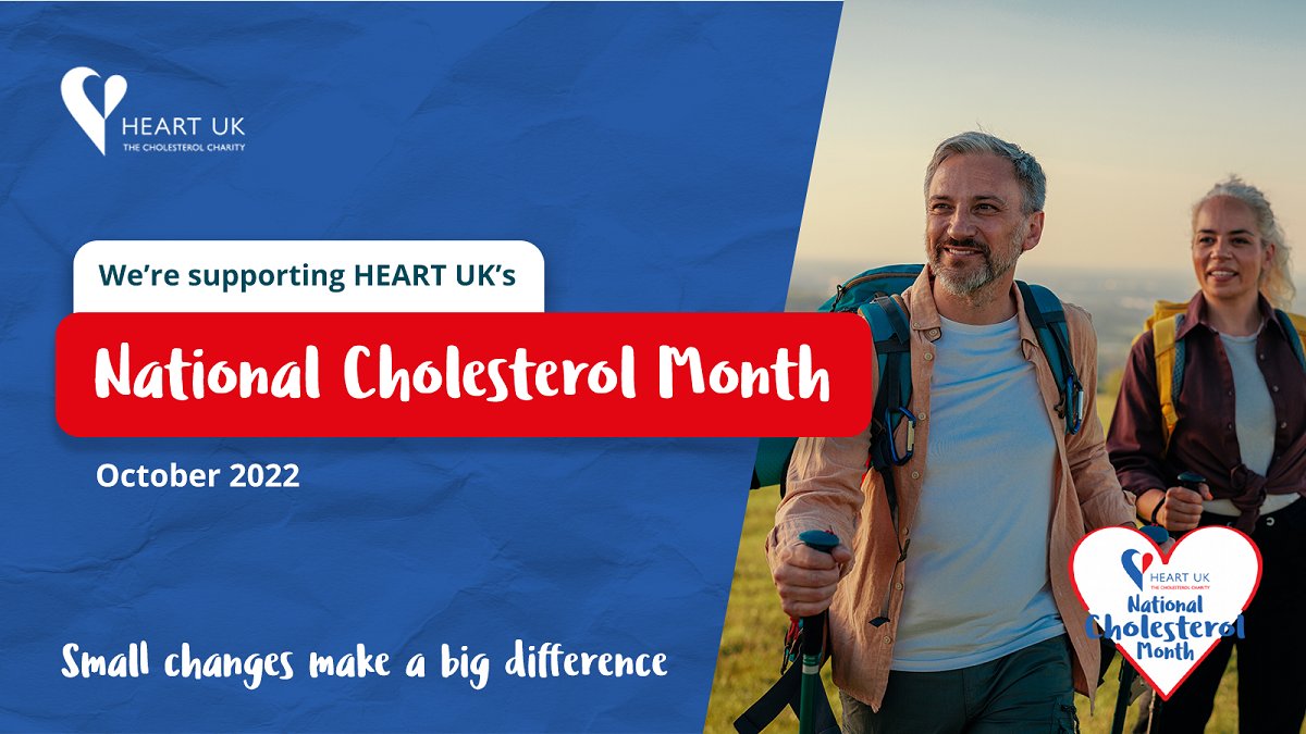 HounslowHealthy's tweet photo. October is #NationalCholesterolMonth and @heartukcharity want to show us how small changes can make a big difference. You can find lots of helpful tools to make the most of this month on the following link: https://t.co/rzxvYM7G66 #SmallChangesBigDifference @HRCH_NHS https://t.co/yganLdFvBm