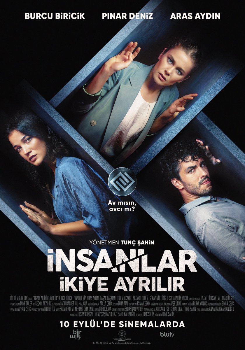 #ArasAydın, #BurcuBiricik ve #PınarDeniz'in başrol paylaştığı #İnsanlarİkiyeAyrılır Netflix'de 📸