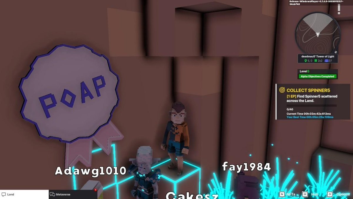 MadisonJessic14's tweet photo. @TheSandboxGame @deadmau5 I just participated in the #SandboxAlphaS3Giveaway for a chance to win 500 SAND! Found George from the Metaglitch in @deadmau5's Tower of Light, check out my screenshot below!
👇 https://t.co/CZ7xrpiNog