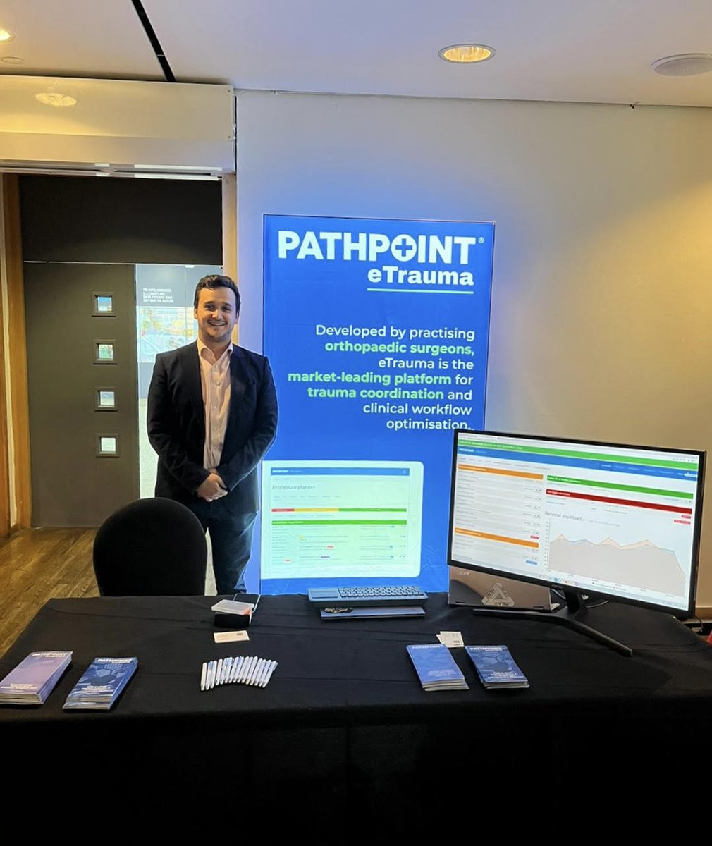 OpenMedicalLtd's tweet photo. Today we are supporting the Yorkshire Trainees at the @Fitton30th

Make sure you come by our stand to find out how Pathpoint® eTrauma can benefit your #Trauma &amp; #Orthopaedics department.

@YorkshireOrtho 

#etrauma #pathpoint #digitalhealth #nhs #orthotwitter https://t.co/pcScJsMHUe