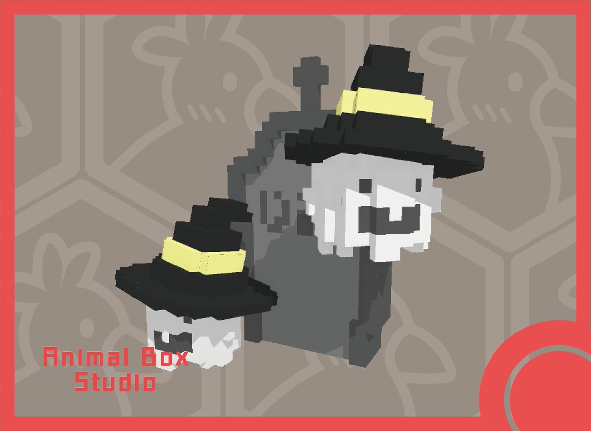 AnimalBoxStudio's tweet photo. ⭐ The Sandbox Summer 建模 - 鬼魂 &amp; 墓碑 ⭐
Modeling / Ghost &amp; Tombstone
👌 歡迎分享 / Feel free to share this 😊
#AnimalBoxStudio #NFT #VoxEdit #TheSandBox #modeling #3D #autumn #AlphaSeason3 #Halloween https://t.co/a283sSsj1a