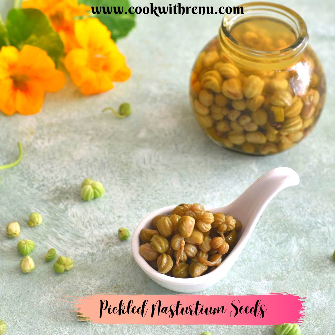 CookWithRenu's tweet photo. #Pickled #Nasturtium #Seeds (Nasturtium #Capers )

@ https://t.co/6eMl64QTqy

#cookwithrenu #edibleseeds #nasturtiumcapers #gardenharvestrecipes #harvest #pickle #Foodie #FoodFriday #vegan #veganfood #delicoius #yummy #herb #edibles https://t.co/57q5qLoyP2