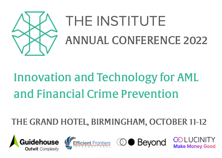 IMLPO's tweet photo. It's here! The complete Agenda for The Institute Annual Conference which is taking place in Birmingham, next Tuesday and Wednesday. 

Further information and download here: https://t.co/mG6IBPdBbT

#AML #AntiMoneyLaundering #FinancialCrime #FinCrime #fraud #fintech #regtech https://t.co/TutMuiHzrp