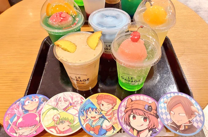 おばちさんとコラボドリンクと展示会とカラオケ行ってきた!🎶 