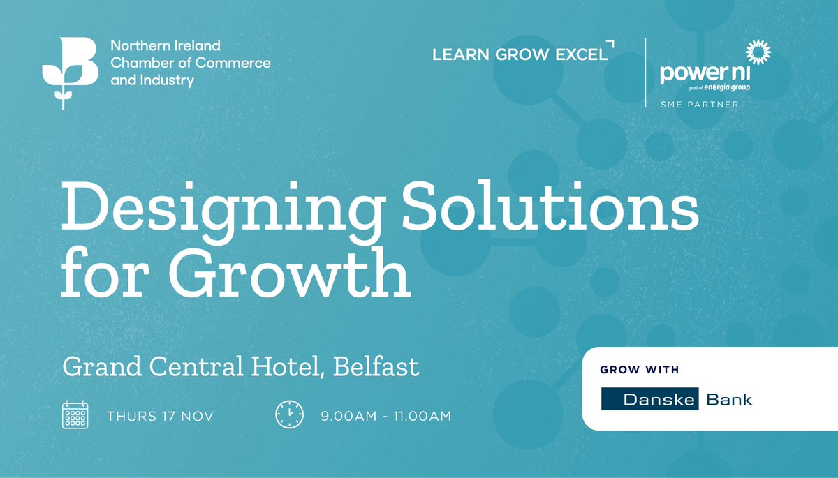 📈Join us on 17 November for a #Grow with <a href="/DanskeBank_UK/">Danske Bank</a> event focused on designing solutions for growth. Hear <a href="/BoomerLtd/">Boomer Industries</a>'s impressive growth story and how delivering a collaborative customer service has been key to its success⬇️

bit.ly/3SJYfX3
