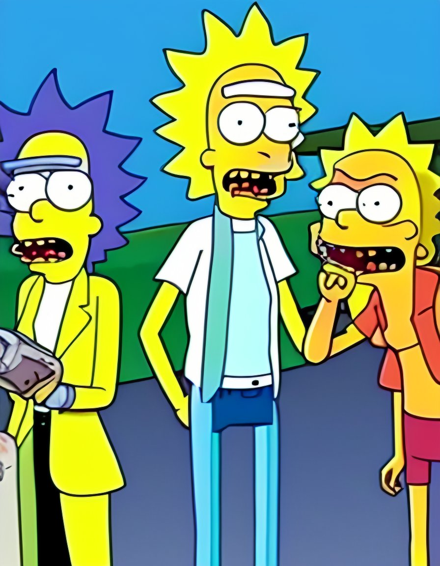 _RottingAway_'s tweet image. "rick and morty in simpsons"
#StableDiffusionDemo  #stablediffusionart #stablediffusiongui #nmkd
