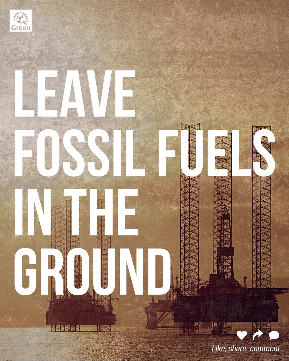 🚨 We can only keep 1.5 alive by leaving fossil fuels in the ground. 🚫 No more North Sea oil & gas projects. No new mines. ✅ Insulation and renewables are the solution.