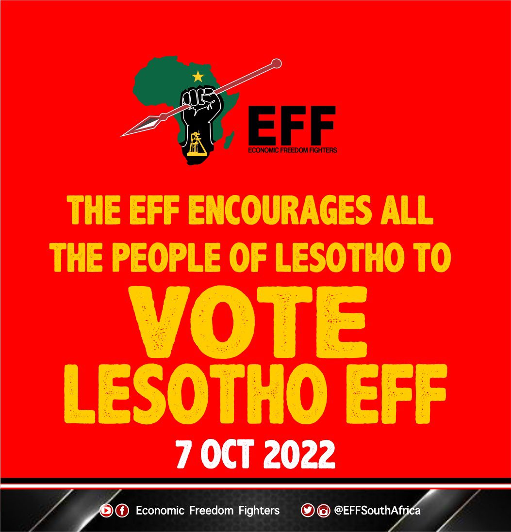 Economic Freedom Fighters tweet media