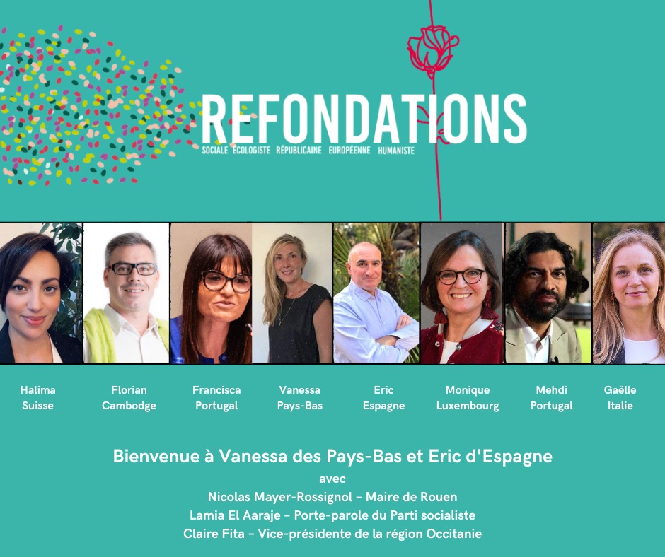 Mehdi_Benlahcen's tweet photo. Comme @VHaustein Pays-Bas et #EricMass sec sec de Barcelone.
Vous êtes de + en + nombreux à rejoindre #Refondations FFE avec @NicolasMayerNMR @lamiaela @dassouline @jmgermain @GabrielleSiry @PatrickKanner @claire_fita Refondons @partisocialiste ensemble!
https://t.co/1slVDrEpdO https://t.co/zsyNmfrfCJ
