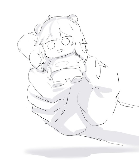 置いたらコトって音がしそうなデフォルメ絵すき 