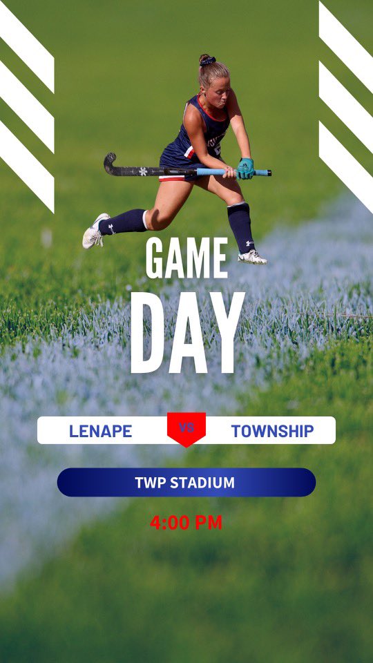 Game #3 of the week!!! LETS GOOOO
<a href="/LenapeFHockey/">Lenape Field Hockey</a> see you at 4!

#MaidForThis | #TheRealSisterhood