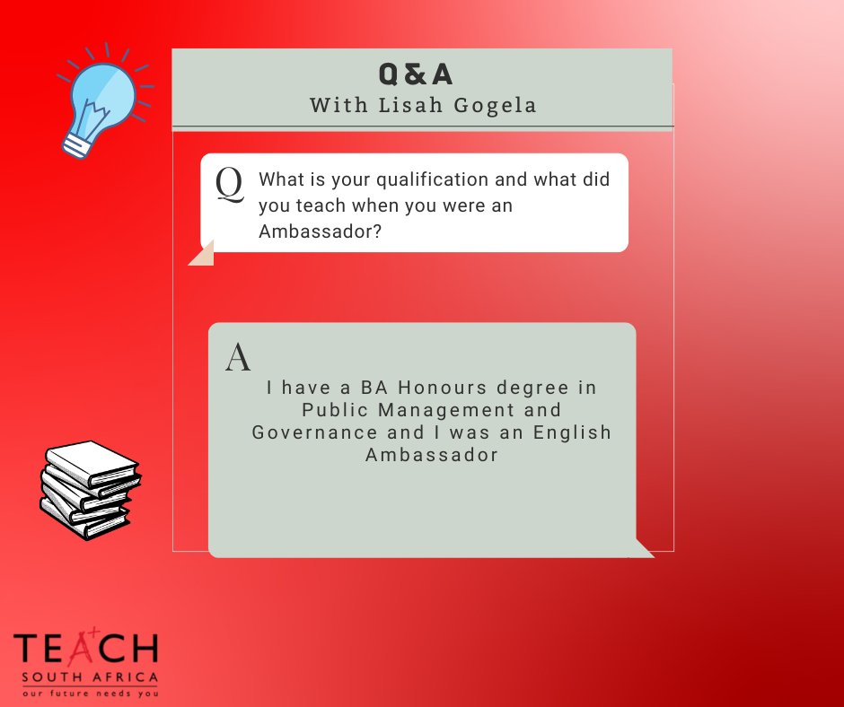 TEACH_SA's tweet photo. TEACH South Africa Alumni Ambassador Lisah Gogela shares the experiences she had as a TEACH SA Ambassador and also how her journey has been in teaching English abroad after her 2 year program with us!
#TEACHSA #OurFutureNeedsYou #Education #TeachingAbroad #TeachersDay2022 https://t.co/u5jS8TQw5O
