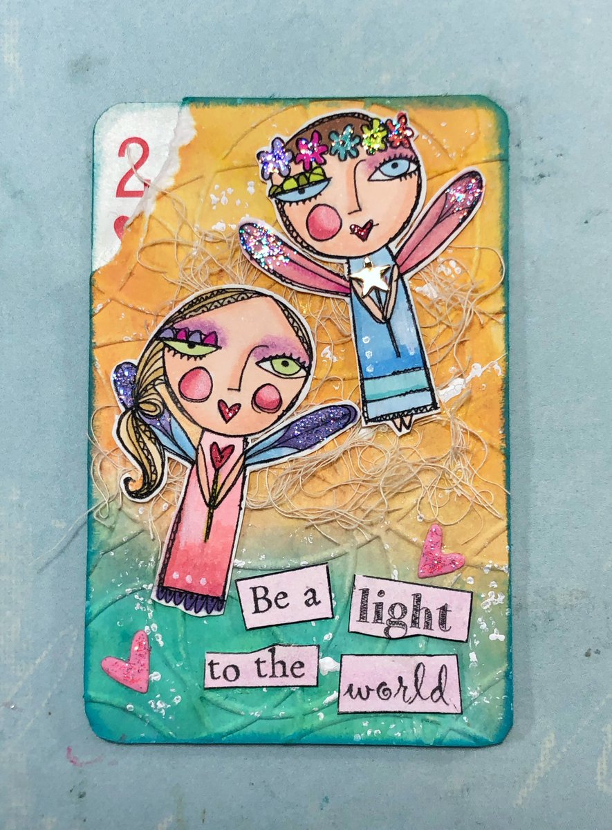 debjeans's tweet photo. A couple of makes that was included with the post earlier this week I made for a swap with a crafty friend on Flickr.😁 @CARABELLESTUDIO @VeraLaneStudio More on my fb crafty pg: https://t.co/47JJW20ktj https://t.co/RNndLG0QSn
