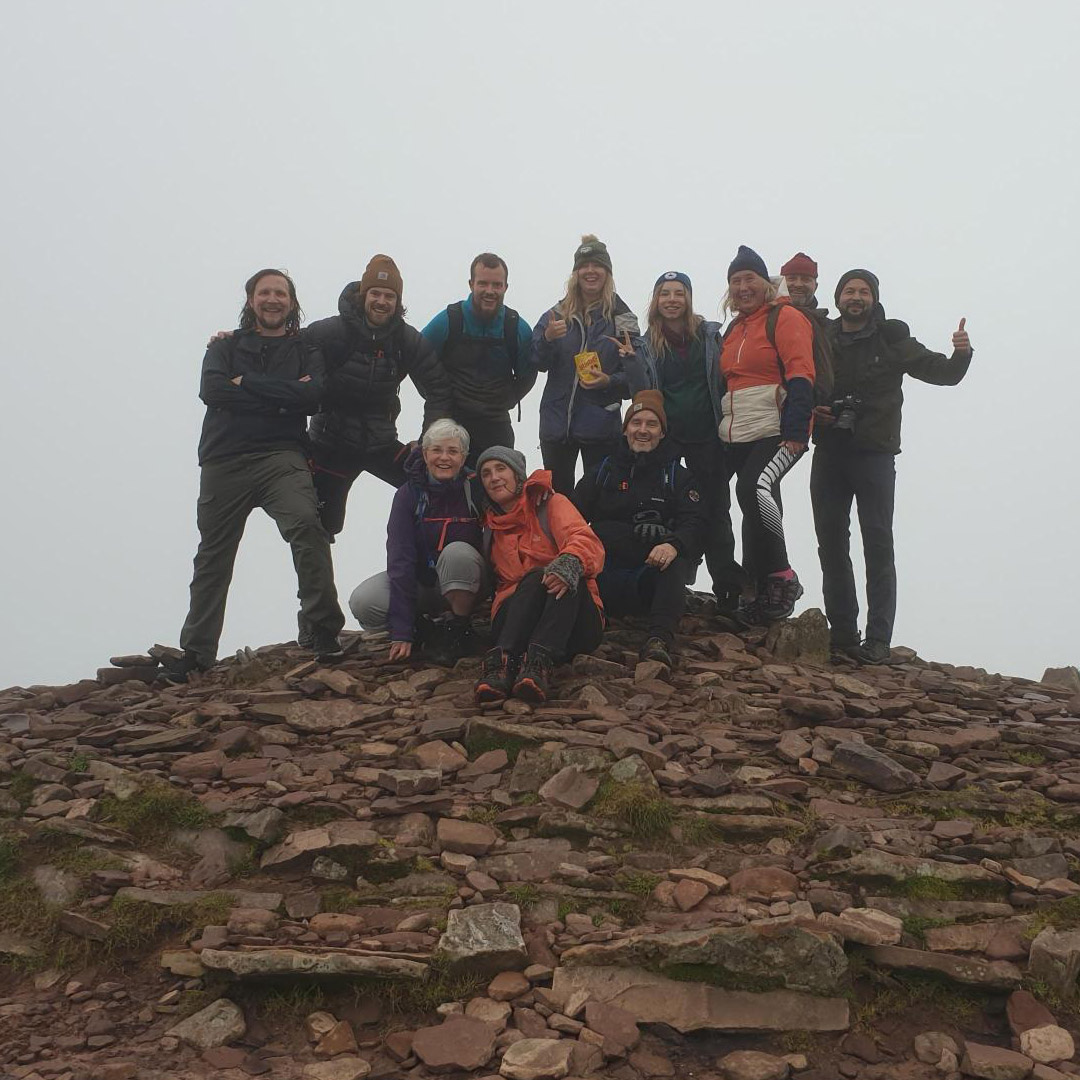 motifcreative's tweet photo. Look what team Motif got up to last weekend. We took on the epic adventure of climbing Snowdon, Cader Idris and Pen y Fan in less than 24 hours in our own Welsh 3 Peaks Challenge. And we did it! A real test of team camaraderie and endurance!
#teambuilding #creativeagency https://t.co/GIoHGleVsH