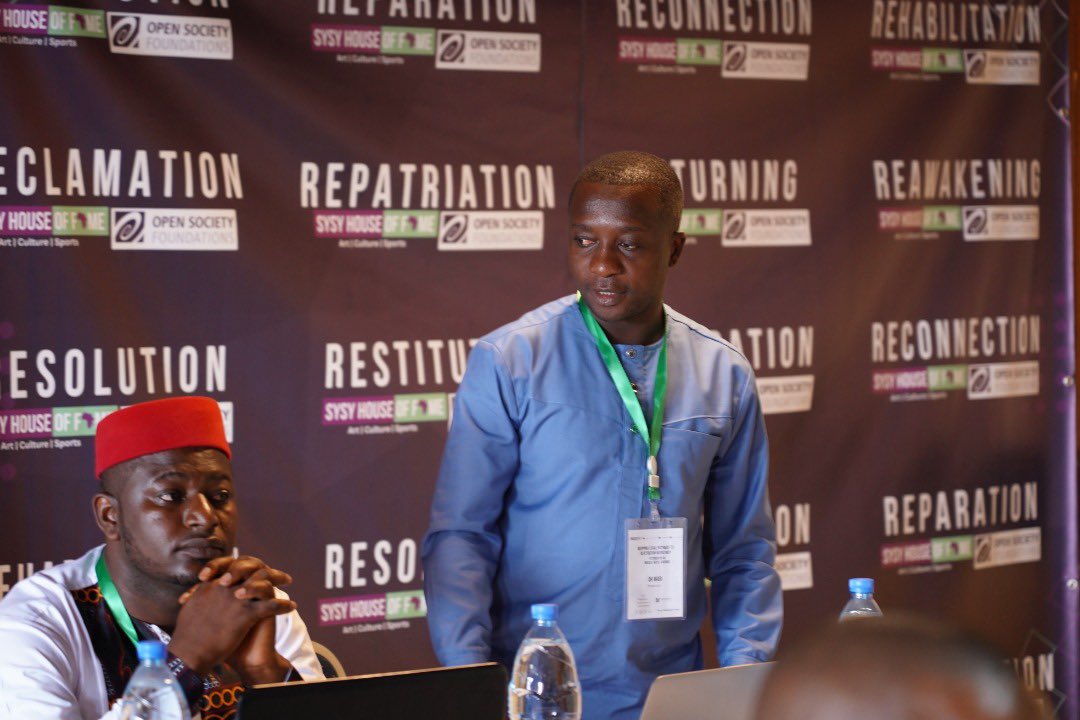 sylvienjobati's tweet photo. We are on a mission. A mission to change the global narrative towards a great Africa. Starting with #Restitution. We begin #MappingALegalPathwayToRestitution today, as we look towards restitution not only for Nso but Africa! https://t.co/SHYofmPg56
