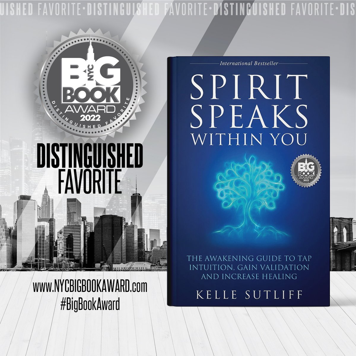 GabbyBookAwards's tweet photo. Through stories, revelations, & tips, Sutliff, will inspire you.
Spirit Speaks Within You The Awakening Guide to Tap Intuition, Gain Validation And Increase Healing by Kelle Sutliff
https://t.co/EPBEkwD62x @KellePsychic #DF #MindBodySpirit #2022NYCBBA #GabbyBookAwards
#stopfear https://t.co/Hurs5xP8Id