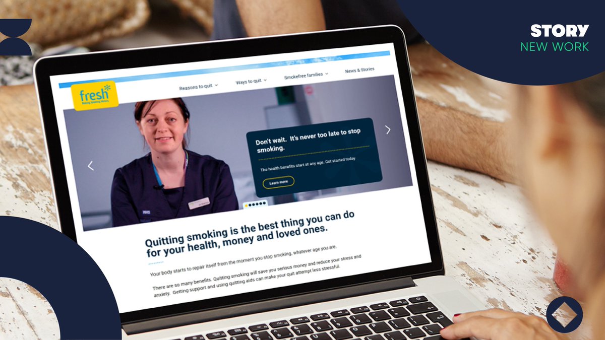 themissiongroup's tweet image. Time to quit! MISSION Agency @storyuk have developed a new website for @FreshSmokeFree. Featuring comprehensive tools to help smokers quit, freshquit.co.uk will be the new online portal for all future quitting campaigns from Fresh.

#marketing #multimedia #onamission