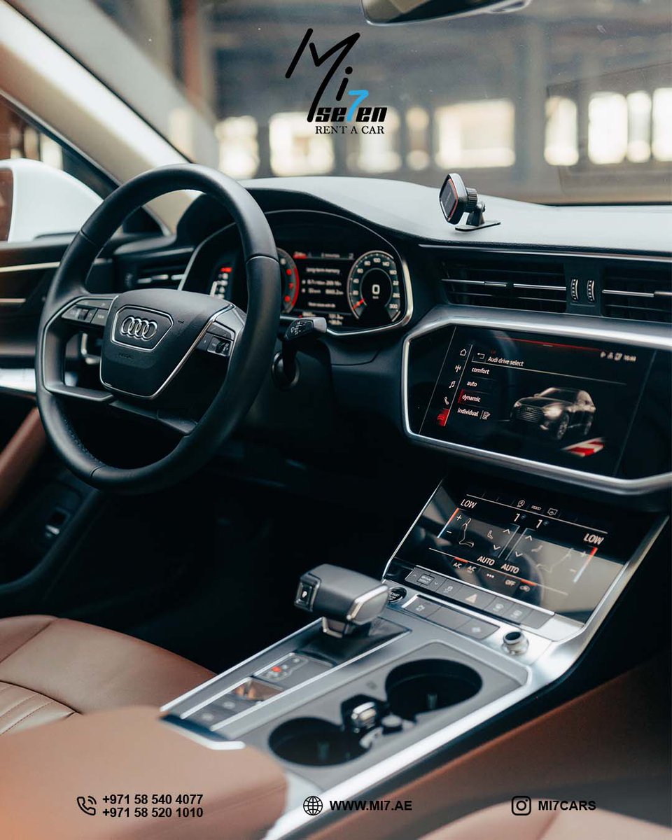 Explore Dubai on our wheels - Explore more at <a href="/mi7cars/">Mi7 Rent A Car</a>
*Audi A6
Book it now ⬇️ احجزها الآن
🇬🇧/ 058 540 4077
🇸🇦/ 058 520 1010

Book your dreams car in 5 minutes 🚀
احجز سيارة احلامك في 5 دقائق ⏳
MI7 RENT A CAR
Luxury • Sport • Exotic

#Mi7 #dubairentacar #dubai #carrental