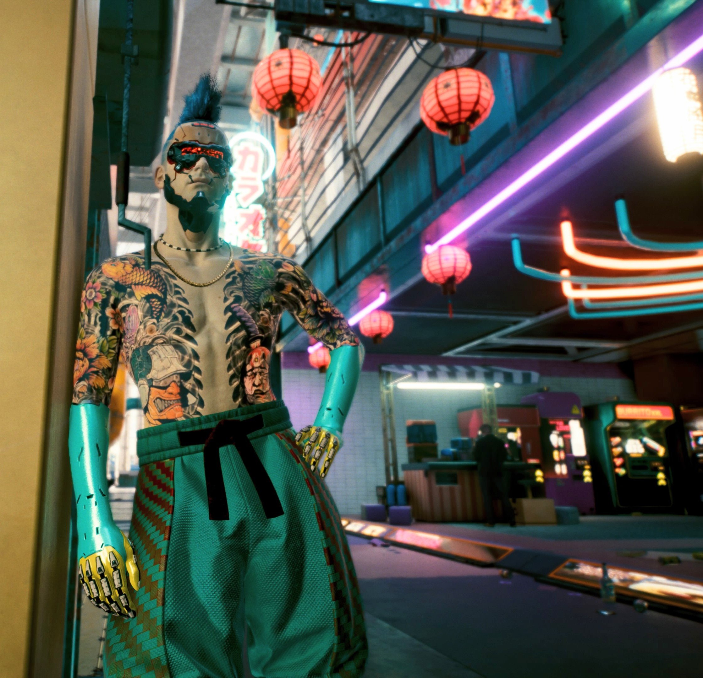Cyberpunk 2077キーホルダータイガークローズ(虎鉤衆)サイバーパンク Cyberpunk 2077キーホルダータイガークローズ(虎鉤衆)サイバーパンク
