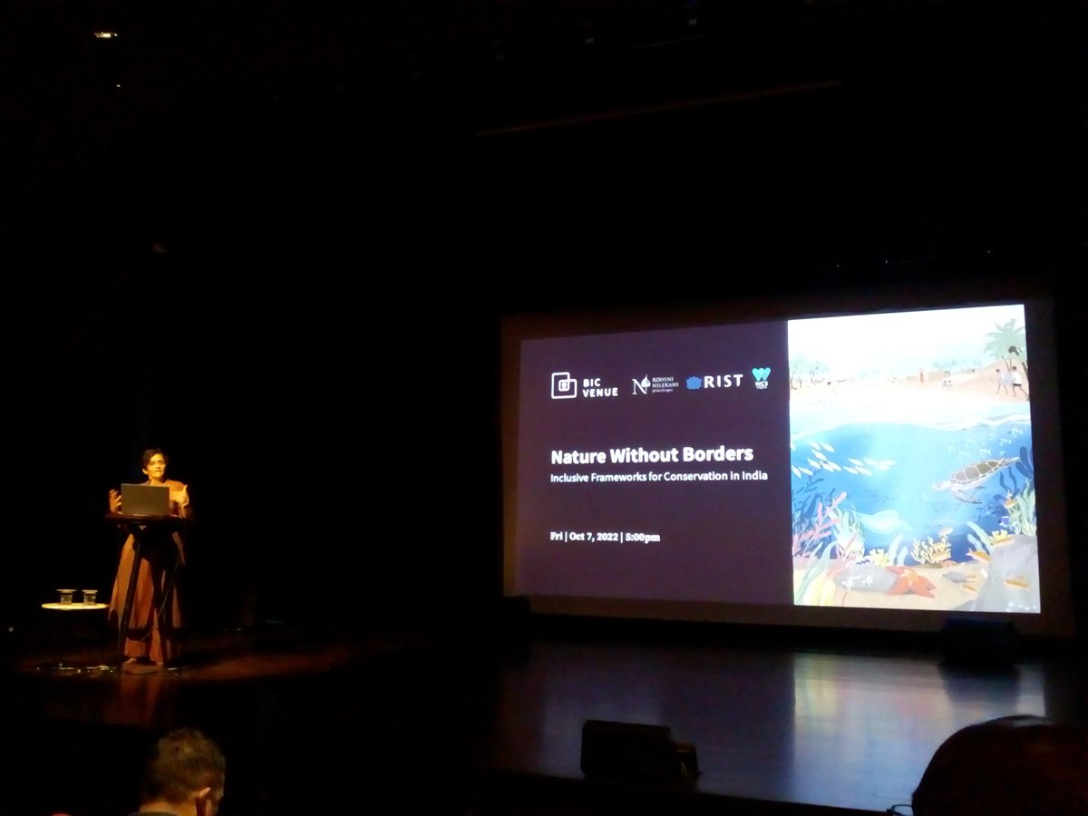 kaushalgpatel4's tweet image. &quot;Nature Without Borders&quot;
Inclusive frameworks for Conservation in India 
is happening at Bangalore International Center
@WCSIndia