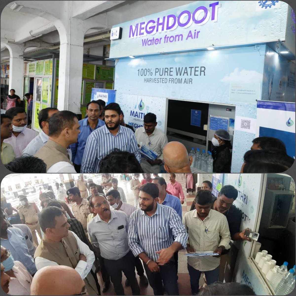 DRM Secunderabad (@drmsecunderabad) on Twitter photo Shri V.Srinivas, Secretary/DARPG & DoPPW,
inspected & reviewed several initiatives taken up
<a href="/Secunderabad/">secunderabad</a> Railway Station today as part of ongoing #SpecialCampaign2.0, accompanied by Shri Abhay Kumar Gupta,DRM Secunderabad
& officials #SpecialCampaign2.0
<a href="/DARPG_GOI/">DARPG 🇮🇳</a> Shri V.Srinivas, Secretary/DARPG & DoPPW,
inspected & reviewed several initiatives taken up
<a href="/Secunderabad/">secunderabad</a> Railway Station today as part of ongoing #SpecialCampaign2.0, accompanied by Shri Abhay Kumar Gupta,DRM Secunderabad
& officials #SpecialCampaign2.0
<a href="/DARPG_GOI/">DARPG 🇮🇳</a>