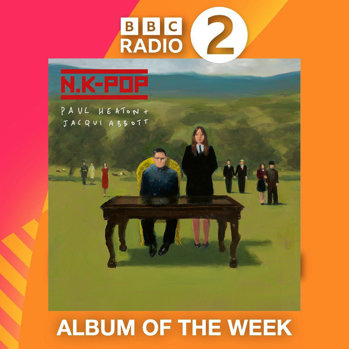 Paul &amp; Jacqui's new album 'N.K-Pop' is this week's <a href="/BBCRadio2/">BBC Radio 2</a> Album of the Week. Listen out for tracks from the album being played on the station across the next week! #NKPop paulheatonandjacquiabbott.lnk.to/NKPop