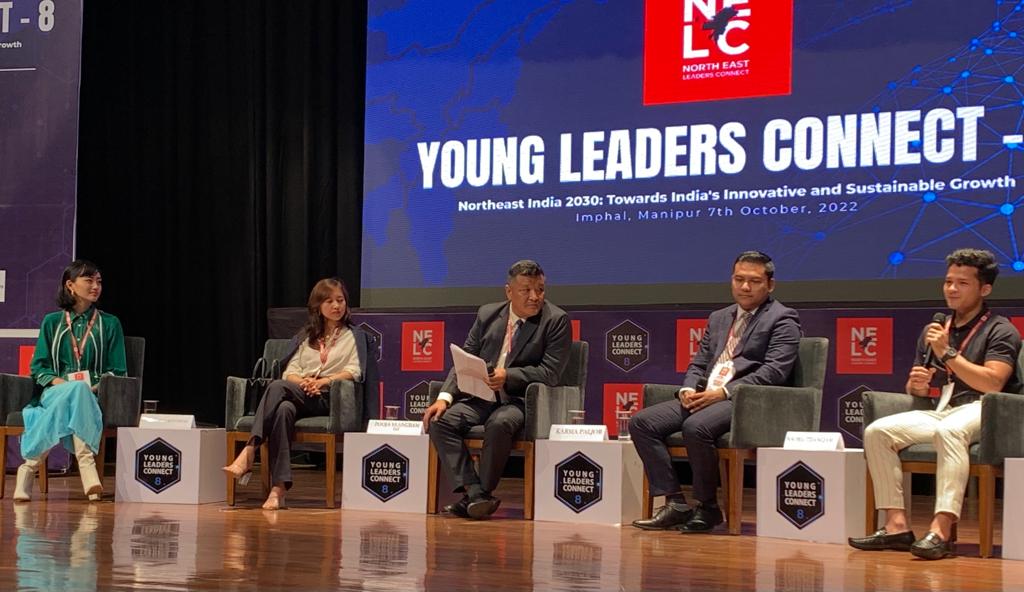 Finally the youth get a platform! The brilliant Karma Paljor already has the audience in splits and glued to their seats as he has a hands-on interaction with some of the brightest minds of the North-East. #NortheastIndia #northeastleadersconnect #NELC #youngleadersconnect #YLC