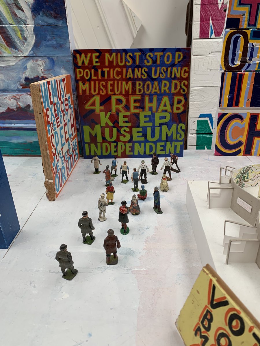 When we go to a museum we need to see art that asks difficult questions not art sanctioned by politicians