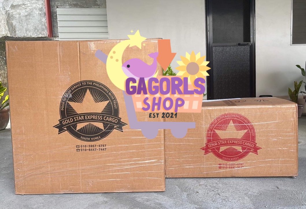 GAgorlsshop's tweet photo. Hello bbs! Nadeliver na po sa PH address namin yung box 52-53. Sort lang po muna namin and update po namin yung ML. If may questions kayo bbs, DM niyo nalang us. Thank you so much 💜

#GGS_Updates 
-🛒🐳🌟🌙🌻💎 https://t.co/46NprdSpO0