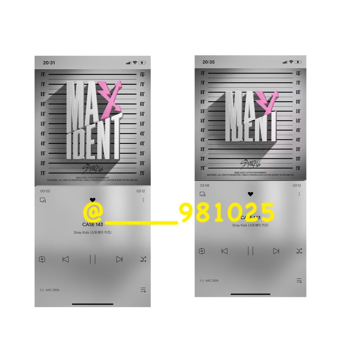 _____981025's tweet photo. 🐞20:00

#StrayKids        #스트레이키즈        
#MAXIDENT       
#CASE143       
#CASE143_BurningTime
#StrayKidsComeback
#YouMakeStrayKidsStay https://t.co/mxzGpBL8NO