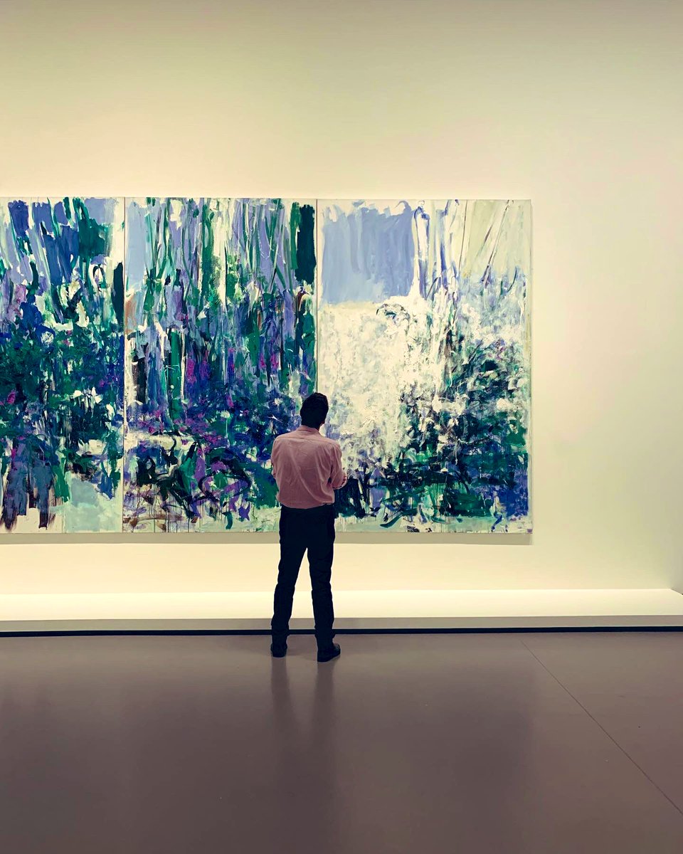 EsmailiCamelia's tweet photo. Opening Exhibition at #JoanMonet curated by Suzanne Page @FondationLV, a dialogue between one revered synesthete with her vivid paintbrushes and one iconic colorist with its ever calm and serene mood✨

#fondationlouisvuitton #artexhibit #joanmitchell #jeanmonet #parisexhibit https://t.co/7w2LWvz4xc