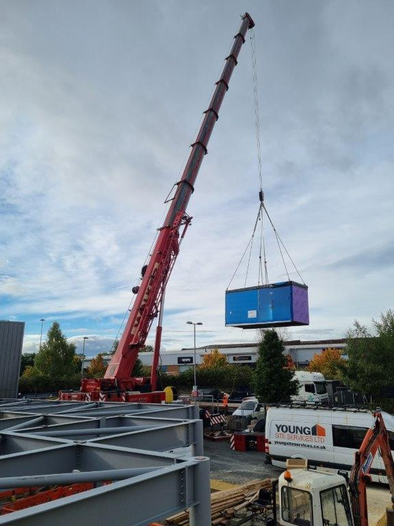Premier_Modular's tweet photo. 1150m2 education facility installed in just four days at Luminate Printworks, Leeds.

Quick install and Premier’s technical expertise have minimised disruption to everyday learning.

#Modular #MMC #ModularBuilding #EducationSector #EducationProvider https://t.co/dmuOANRr43