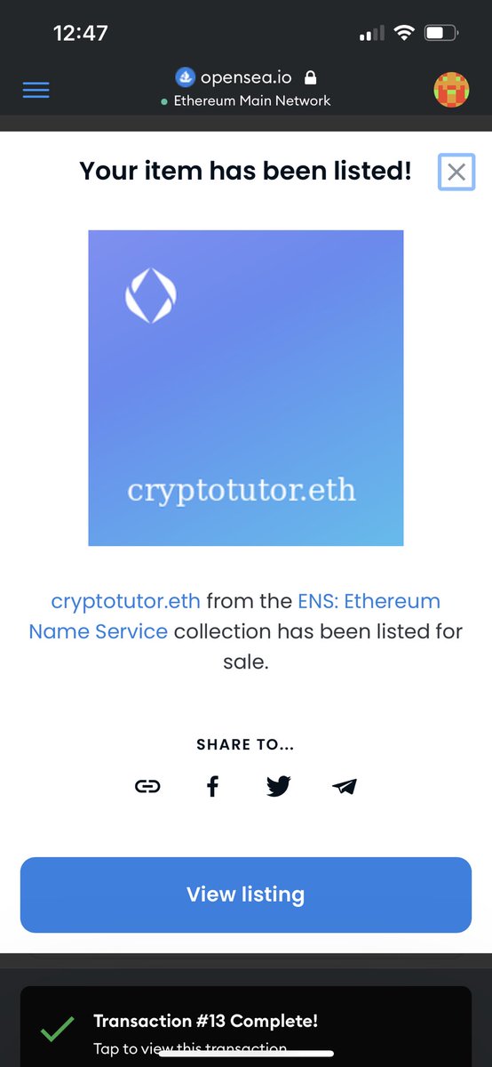 InfiniteCeo's tweet photo. Got this bad boy for sale #ENS https://t.co/RcfF1Zf9IE