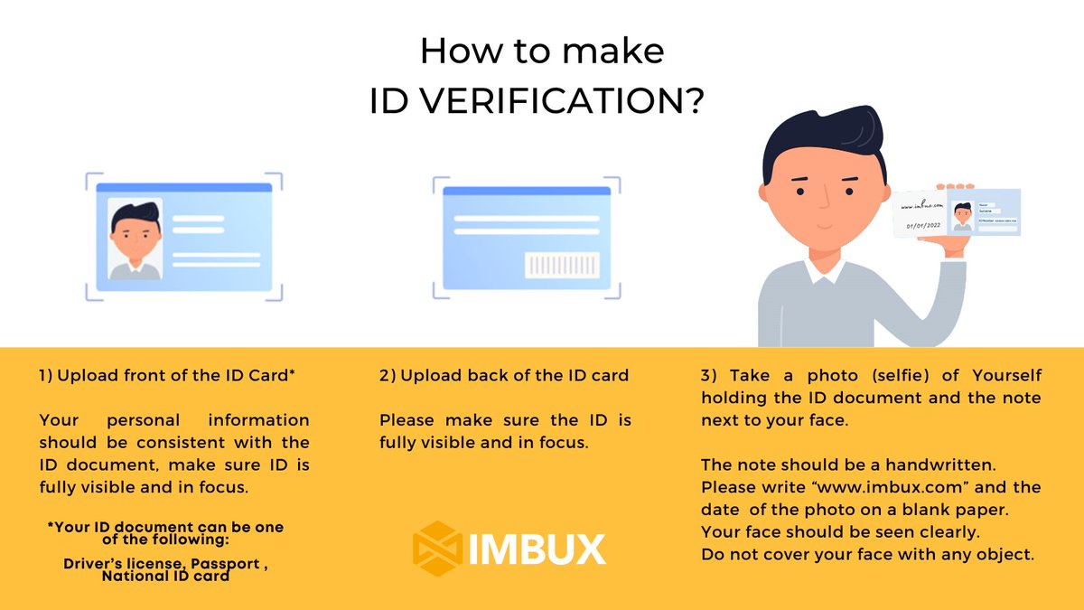 🧐My KYC has NOT been approved; why? 🧐
You may have submitted expired and unreadable documents, or you may have submitted a document already uploaded by another member.
Your ID is damaged or not seen well.
The quality of the photo is not good enough.