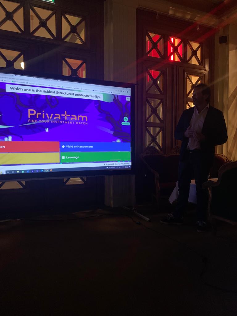 privatam's tweet photo. What a pleasure to meet yesterday in #Zurich for an afterwork! 🎉

Thanks to all participants for coming, we hope you had a good time and congratulations to the winner of our #structuredproducts quiz 👏

➡️ See you very soon in Dubai for the next #afterwork!

 #WealthTech https://t.co/kKdL0cojUz