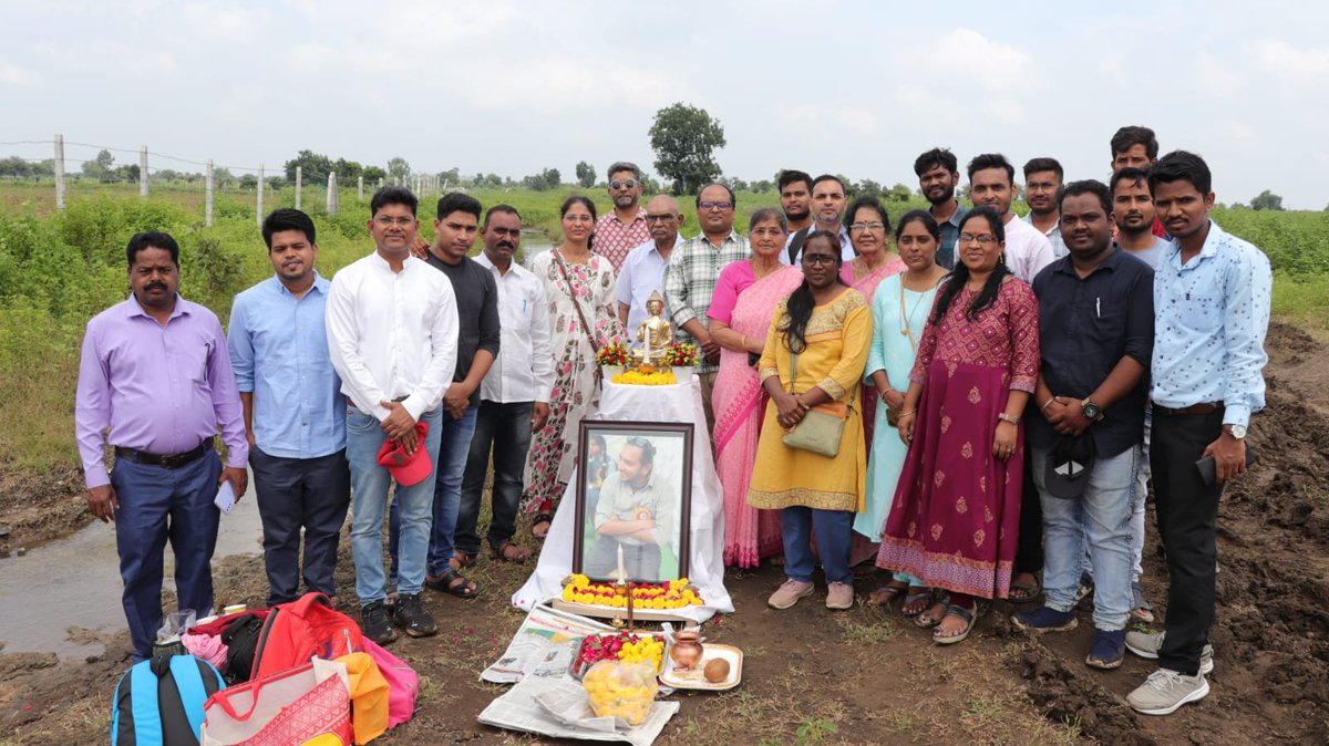 ajay_kolii's tweet photo. Today @Nalanda_Wardha started construction of its campus "Nalanda Abhiyaan Campus" on birthday of Abhiyan Humane. https://t.co/xUWKWb8xp1
