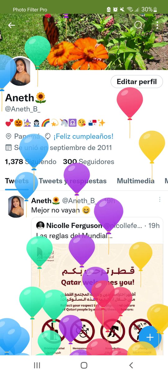 Any042707's tweet photo. Gracias Diosito por un año más de vida y salud #mis41😊🎊🎉🎈😘 https://t.co/f2q4vc731x
