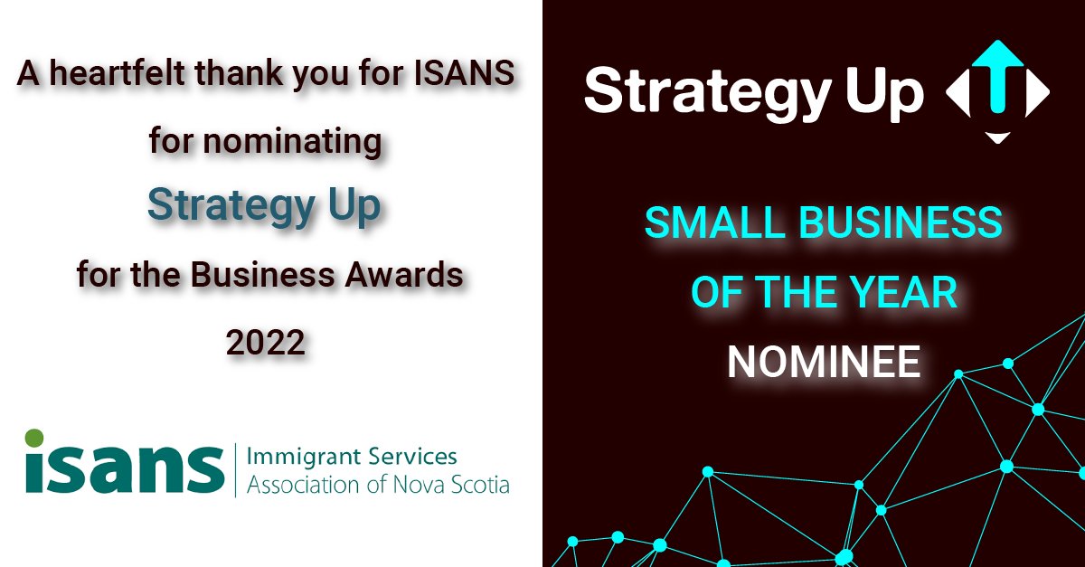 We are extremely happy to see that we have been nominated by <a href="/isans_ca/">ISANS</a> for the #SmallBusiness #Award.