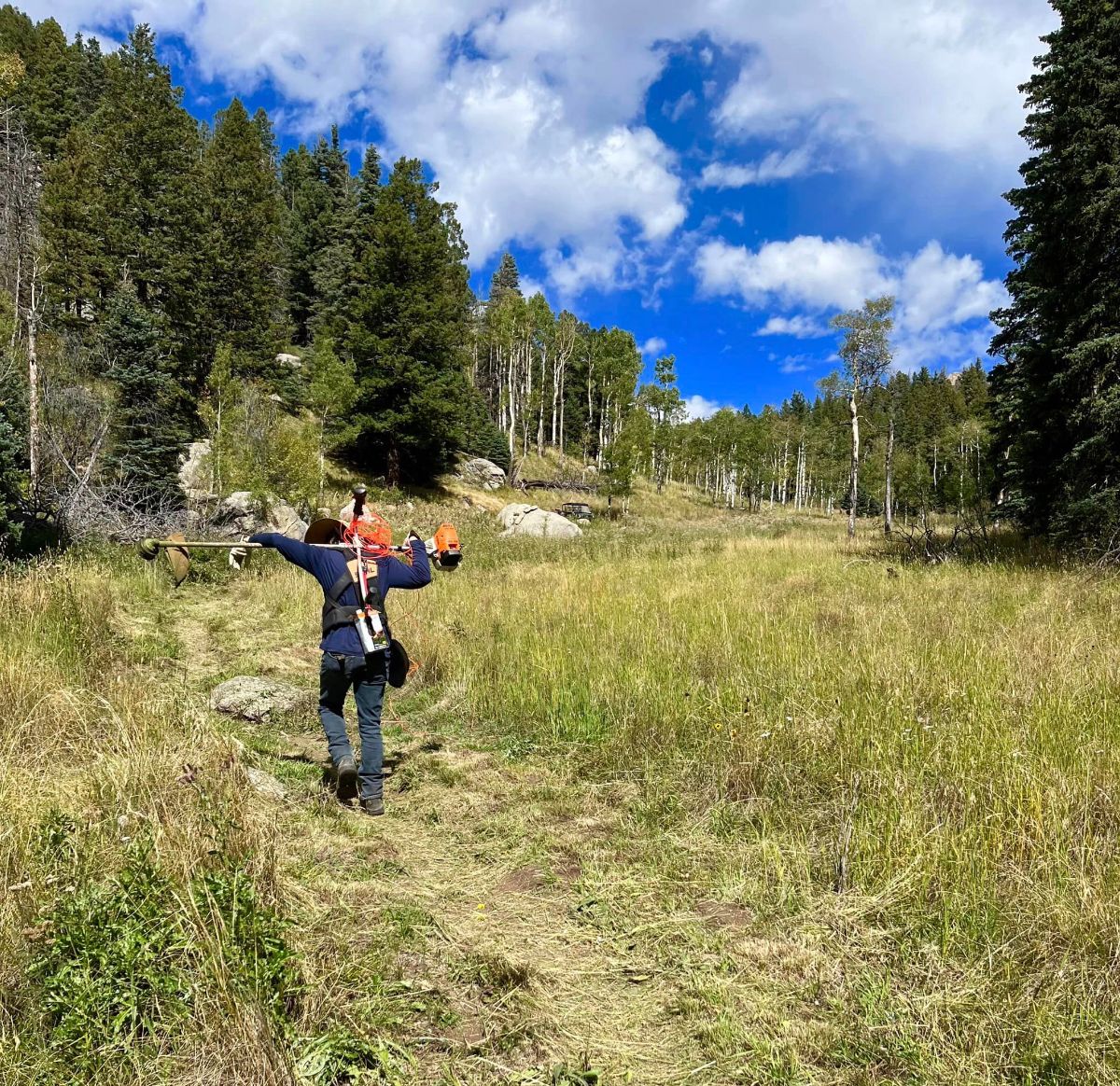 FriendsofCMSP's tweet image. The Dixon Trail has never looked better and we're ready to welcome runners this weekend for the Cheyenne Mountain Run! Thanks to RMFI, our Trail Dogs and the staff at CMSP for getting things prepared. See you on the trails! - mailchi.mp/067c716722ae/d…