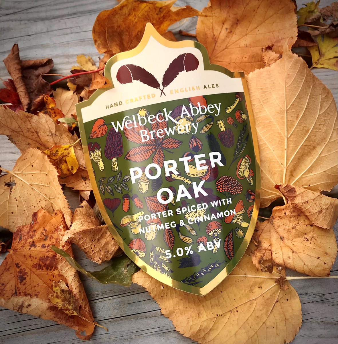 Our awesomely Autumnal 'Porter Oak' has flown out and all 30 casks are now in pubs across the region. Have you tried it yet?! This is a robust, aromatic porter with a subtle sprinkling of traditional spices, including nutmeg and cinnamon. It's the perfect #October brew! 🍂