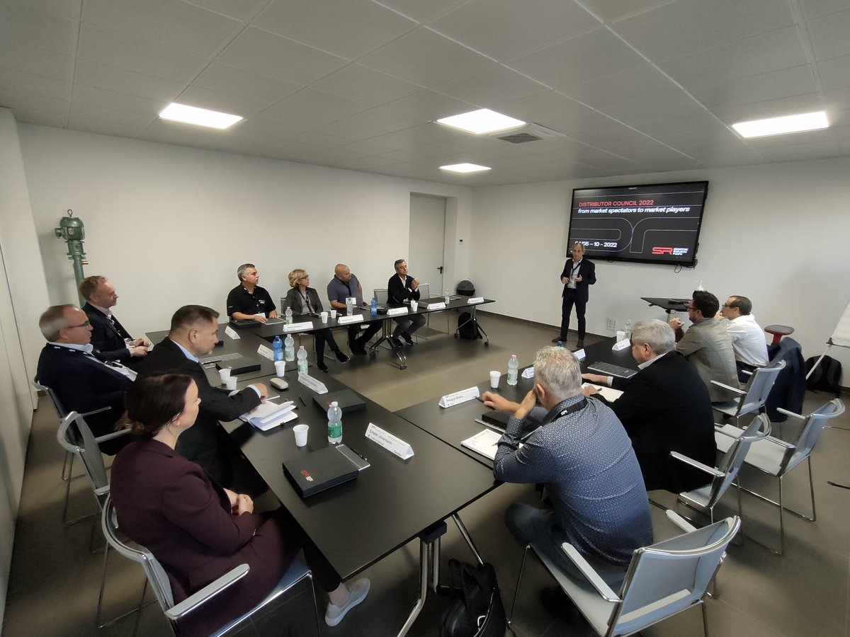 SRPumps's tweet photo. In the last days Salvatore Robuschi organised a meeting to thank the world's best distributors: the Spanish Blowair, the French PCB, the Swedish Tapflo and the Danish Unit-Pump.
Great time with great friends, the best way to make stronger partnerships and to show our gratitude. https://t.co/qNCqKElKh8