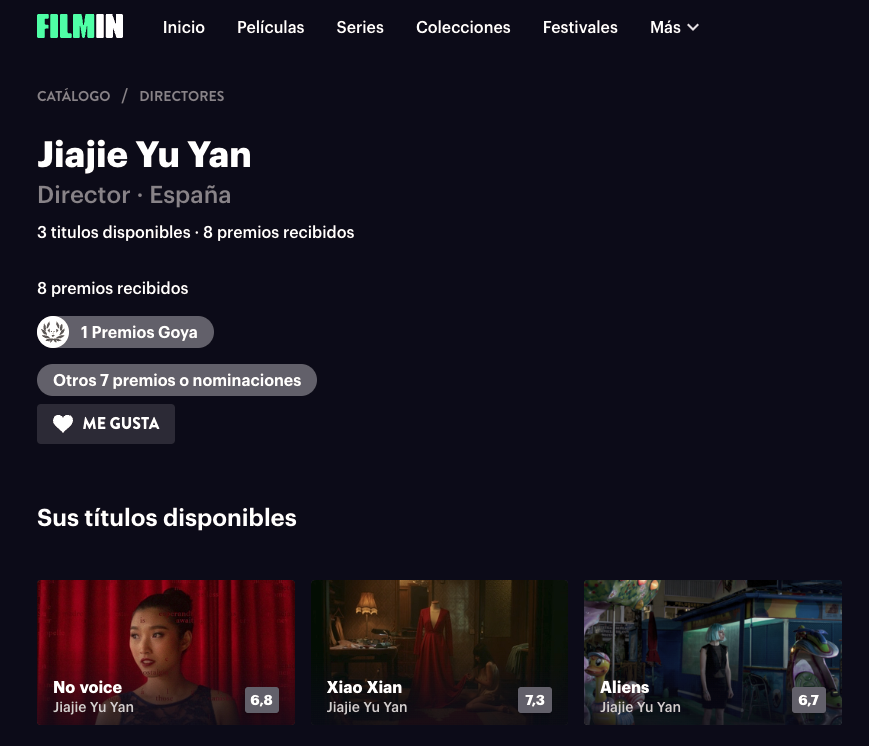efti_fotografia's tweet photo. ¡Este finde toca @Filmin, Y LO SABES🍿!
🎞“Xiao Xian”, “No Voice” y “Aliens”: los tres cortometrajes #TalentoEFTI que no puedes dejar de ver.
@Jiajieyy en #noticiasefti
▶️https://t.co/dFRZ1cWyw8
#antiguoalumnoefti #mastercineefti #rodajeefti #efti #efticine #modosdemirar https://t.co/VcTuh1mOKM