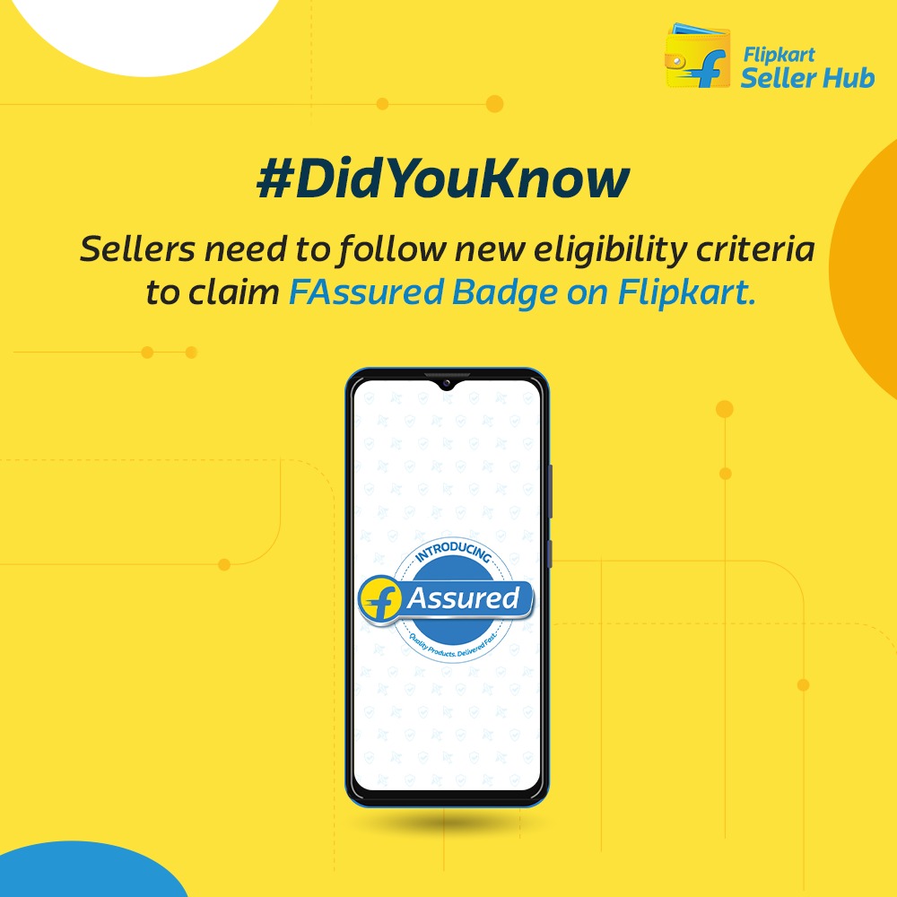 FlipkartSellers's tweet photo. For your FAssured items, now you no longer need to pay an additional fee to occupy a separate space.
Tap here for more details: https://t.co/AlDFa8ddRu
Stay connected with us for more updates!

#FlipkartSellerHub #FlipkartSellers #Flipkart  #Onlinesellingtips #learnings https://t.co/o0yc2i89A1