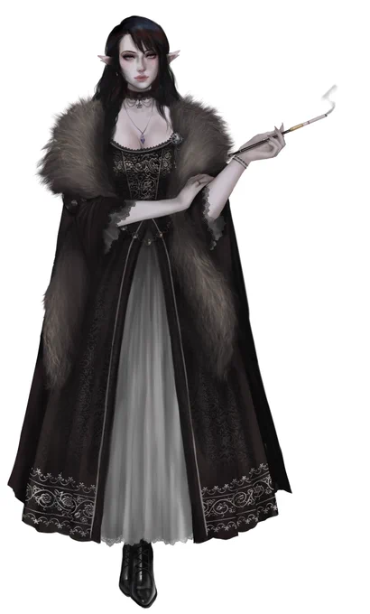 She is now ready to gaslight gatekeep girlboss her way through Vallaki and Ravenloft (zoom in for deets) 