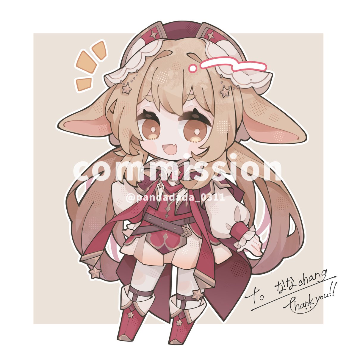 1girl solo brown eyes full body animal ears smile long hair  illustration images