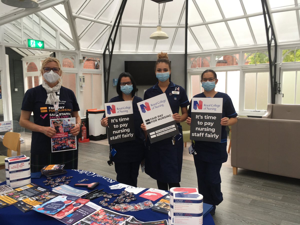 Mel (@mel_mcateer) on Twitter photo Spent a morning warmly received by the Birmingham Womens and Childrens Hospital answering questions about the ballot and strike action. #FairPayForNursing <a href="/RCNWestMids/">RCN West Midlands</a> Spent a morning warmly received by the Birmingham Womens and Childrens Hospital answering questions about the ballot and strike action. #FairPayForNursing <a href="/RCNWestMids/">RCN West Midlands</a>