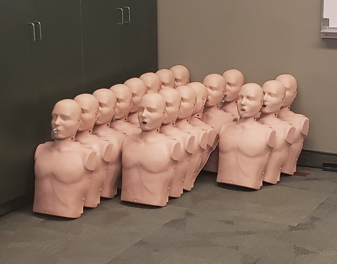 gaileckert's tweet photo. Recertification day.

#shareforlife #cpr #firstaid https://t.co/gDveA1ltFR